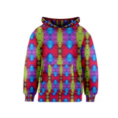 Colorful Painting Goa Pattern Kid s Pullover Hoodies