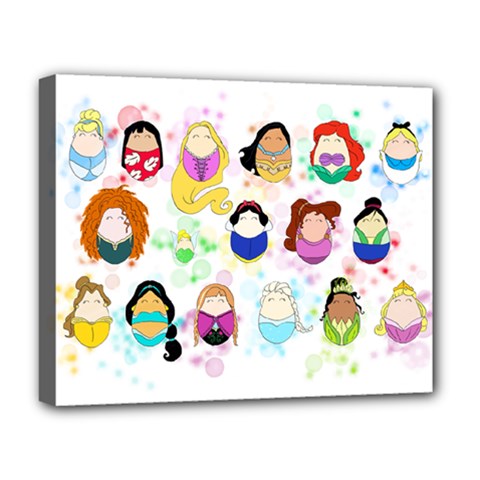 Disney Ladies Deluxe Canvas 20  X 16   by lauraslovelies