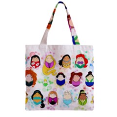 Disney Ladies Zipper Grocery Tote Bags by lauraslovelies