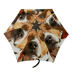 Jack Russell Terrier Mini Folding Umbrellas by Rowdyjrt