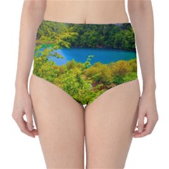 Plitvice, Croatia High-waist Bikini Bottoms by trendistuff