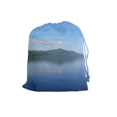 Loch Ness Drawstring Pouches (large)  by trendistuff