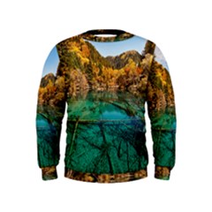 Jiuzhaigou Valley 1 Boys  Sweatshirts by trendistuff