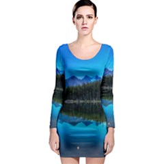 Herbert Lake Long Sleeve Bodycon Dresses by trendistuff