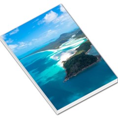 Whitehaven Beach 2 Large Memo Pads by trendistuff