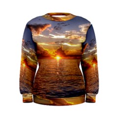 Tahitian Sunset Women s Sweatshirts by trendistuff