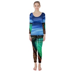 Maldives 2 Long Sleeve Catsuit by trendistuff