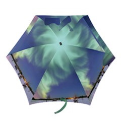 Aurora Borealis Mini Folding Umbrellas by trendistuff