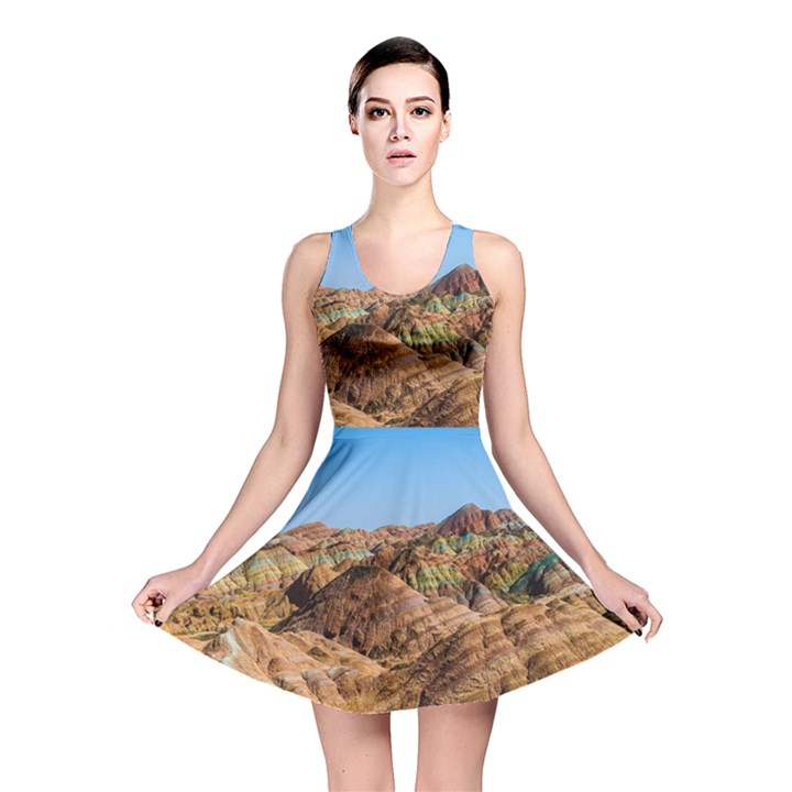 ZHANGYE DANXIA Reversible Skater Dresses