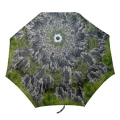 Stone Forest 1 Folding Umbrellas by trendistuff