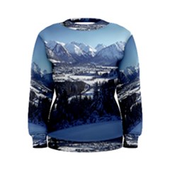 Snowy Mountains Women s Sweatshirts by trendistuff