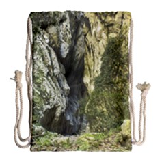 Mountain Path Drawstring Bag (large) by trendistuff