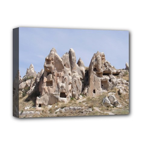 Cappadocia 1 Deluxe Canvas 16  X 12   by trendistuff