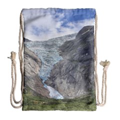 Briksdalsbreen Drawstring Bag (large) by trendistuff