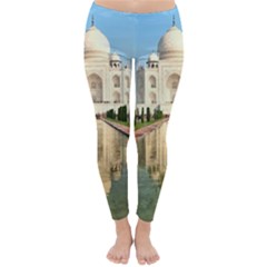 Taj Mahal Winter Leggings  by trendistuff