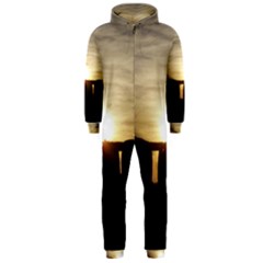 Sunset Stonehenge Hooded Jumpsuit (men)  by trendistuff