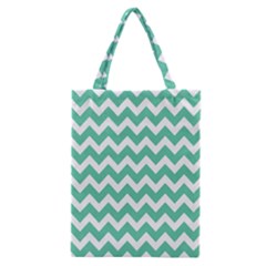 Chevron Pattern Gifts Classic Tote Bags by GardenOfOphir