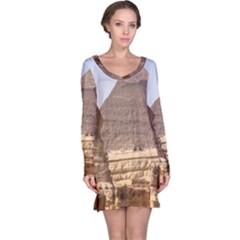 Pyramid Egypt Long Sleeve Nightdresses by trendistuff