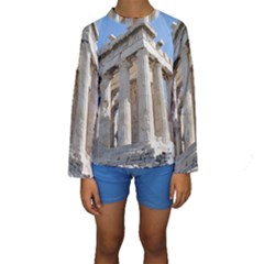 Parthenon Kid s Long Sleeve Swimwear by trendistuff