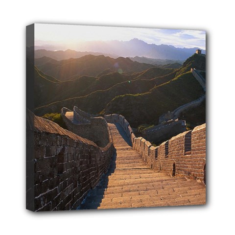 Great Wall Of China 2 Mini Canvas 8  X 8  by trendistuff