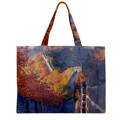 Great Wall Of China 1 Zipper Tiny Tote Bags by trendistuff