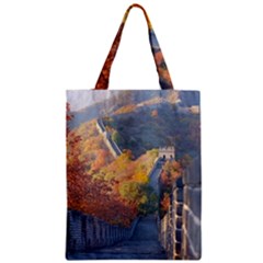 Great Wall Of China 1 Zipper Classic Tote Bags