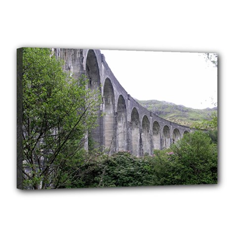 Glenfinnan Viaduct 2 Canvas 18  X 12  by trendistuff