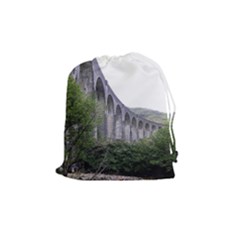 Glenfinnan Viaduct 2 Drawstring Pouches (medium)  by trendistuff