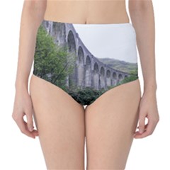 Glenfinnan Viaduct 2 High-waist Bikini Bottoms by trendistuff