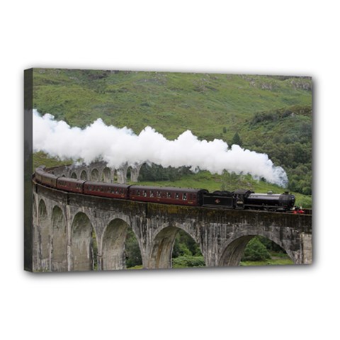 Glenfinnan Viaduct 1 Canvas 18  X 12  by trendistuff