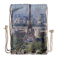 Eiffel Tower 2 Drawstring Bag (large) by trendistuff