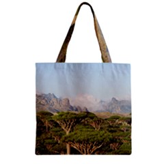 Socotra, Yemen Zipper Grocery Tote Bags by trendistuff