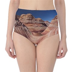 Petrified Sand Dunes High-waist Bikini Bottoms by trendistuff