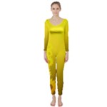 SUNFLOWER Long Sleeve Catsuit