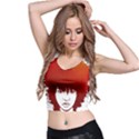 Nappyheads Logo Red Crop Top View2