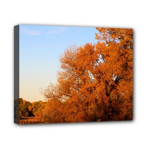 Beautiful Autumn Day Canvas 10  X 8  by trendistuff