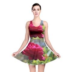 Red Rose 1 Reversible Skater Dresses by trendistuff