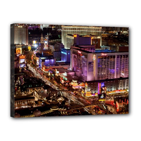 Las Vegas 2 Canvas 16  X 12  by trendistuff