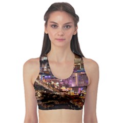 Las Vegas 2 Sports Bra by trendistuff