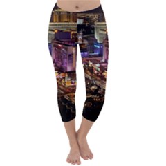 Las Vegas 2 Capri Winter Leggings  by trendistuff