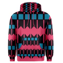 Rhombus And Stripes Pattern Men s Pullover Hoodie by LalyLauraFLM