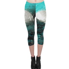 Mendenhall Ice Caves 2 Capri Leggings by trendistuff