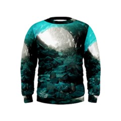 Mendenhall Ice Caves 2 Boys  Sweatshirts by trendistuff