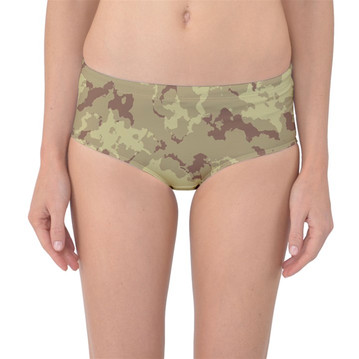 DesertTarn Mid-Waist Bikini Bottoms