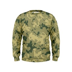 Greencamouflage Boys  Sweatshirts