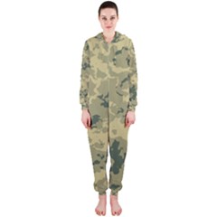 Greencamouflage Hooded Jumpsuit (ladies) 