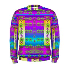 Peace And Groovy Men s Sweatshirt by pepitasart