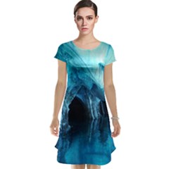Marble Caves 3 Cap Sleeve Nightdresses by trendistuff