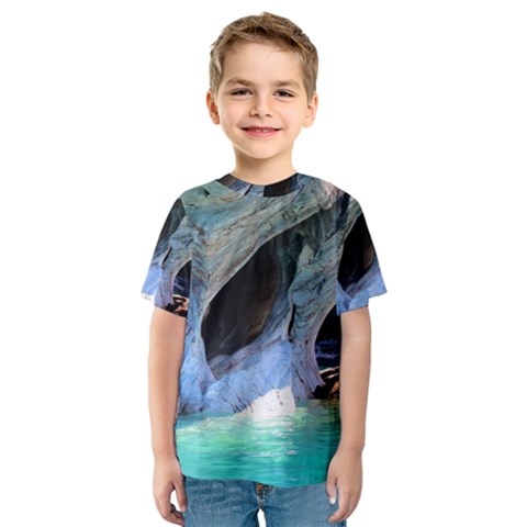 Marble Caves 2 Kid s Sport Mesh Tees by trendistuff