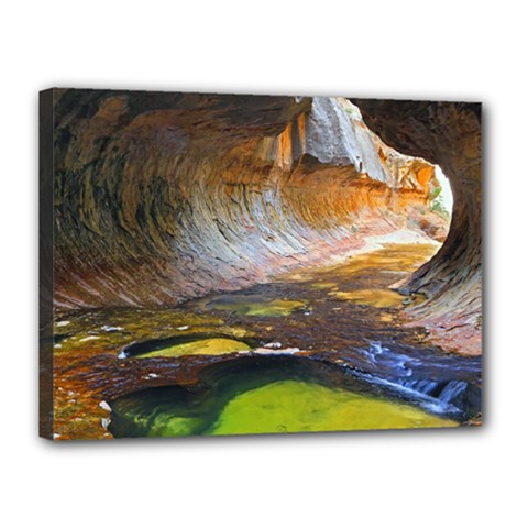 Left Fork Creek Canvas 16  X 12  by trendistuff